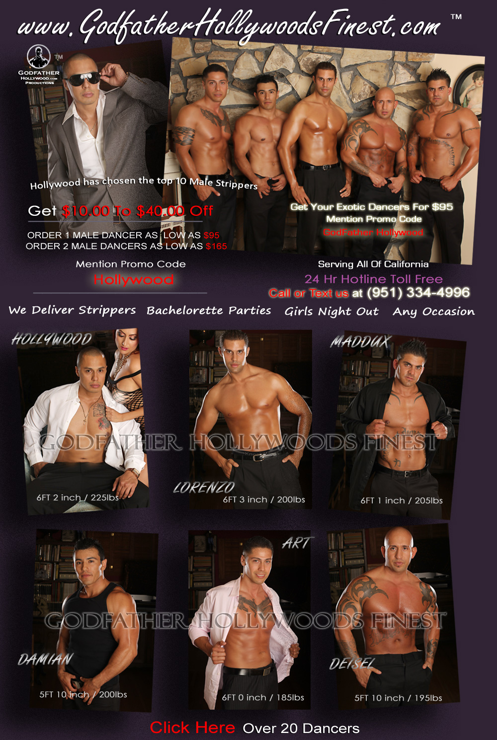 Mexican Male Strippers Hollywood